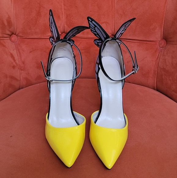 Unbranded Women Fashion Butterfly High Heel Sandals Size 39 - Picture 4 of 9